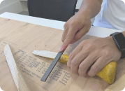 折れた野球バッドの再利用