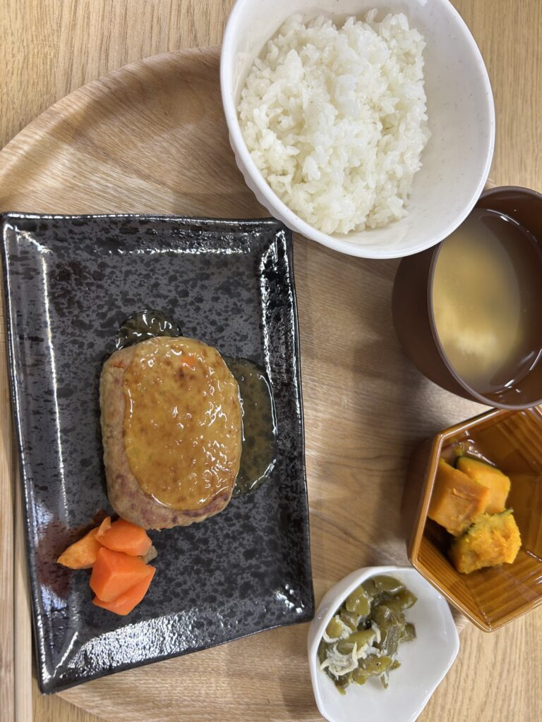 豆腐ハンバーグ！