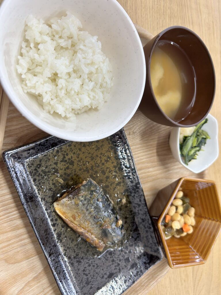 鯖の味噌煮込み